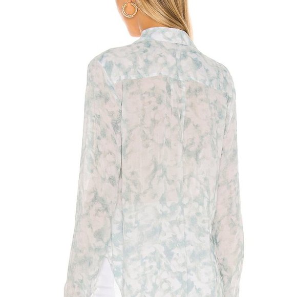 NWOT Bella Dahl Hipster shirt in Safari Sage - Picture 4 of 6